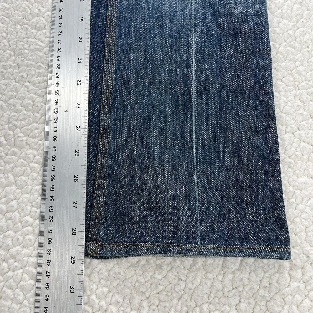 7 For All Mankind Bootcut Jeans Women's 28 (Actual 31x29) USA Made Western Boho - Picture 7 of 13